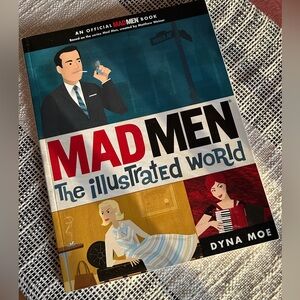 Mad Men: The Illustrated World, book by Dyna Moe- great condition